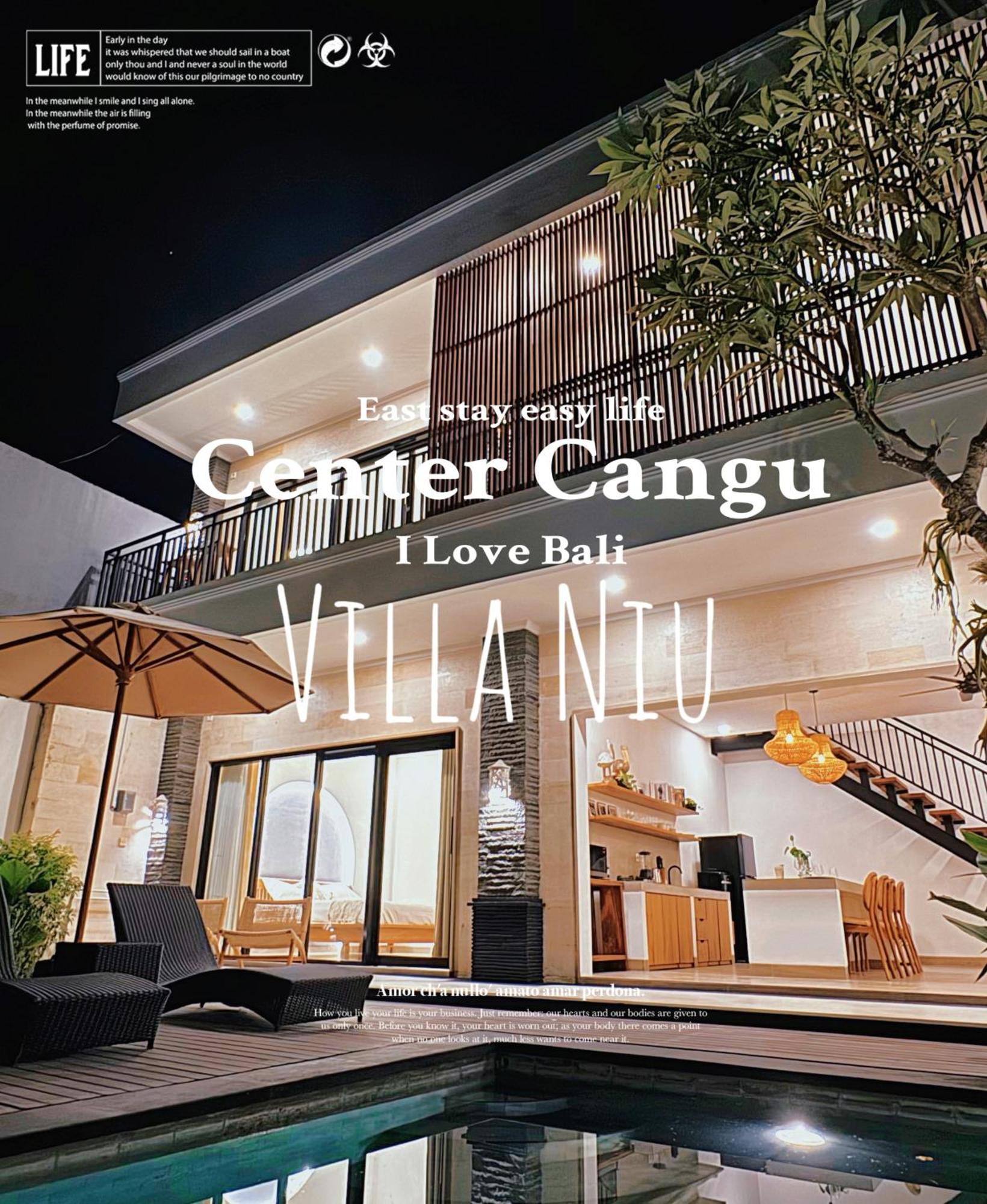 Villa Niu Center Canggu - Fattylion Esterno foto